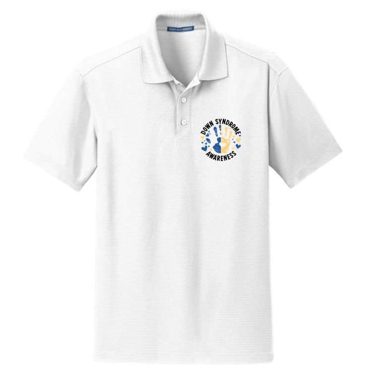 World Down Syndrome Day Down Syndrome Awareness Dry Zone Grid Polo