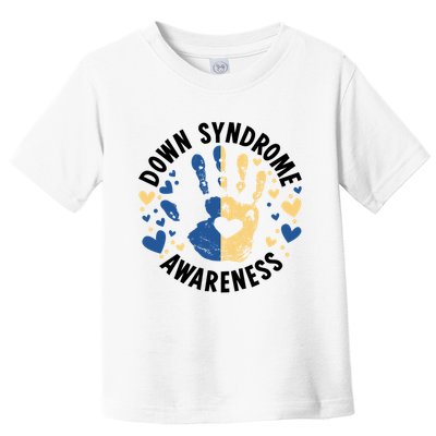 World Down Syndrome Day Down Syndrome Awareness Toddler T-Shirt