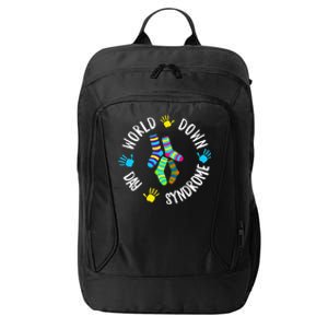 World Down Syndrome Day Awareness Socks 21 March City Backpack