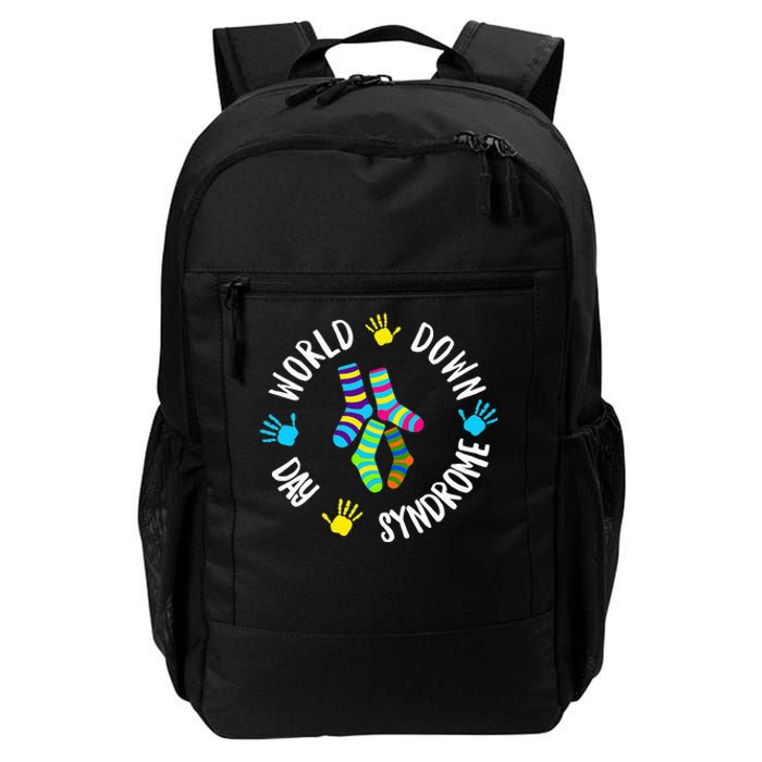 World Down Syndrome Day Awareness Socks 21 March Daily Commute Backpack