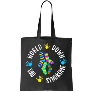 World Down Syndrome Day Awareness Socks 21 March Tote Bag