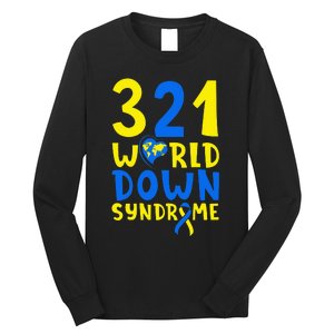 World Down Syndrome Day Awareness March 21 Long Sleeve Shirt