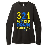 World Down Syndrome Day Awareness March 21 Womens CVC Long Sleeve Shirt