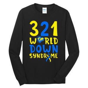 World Down Syndrome Day Awareness March 21 Tall Long Sleeve T-Shirt