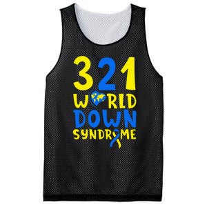 World Down Syndrome Day Awareness March 21 Mesh Reversible Basketball Jersey Tank