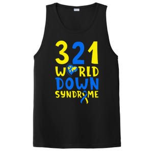 World Down Syndrome Day Awareness March 21 PosiCharge Competitor Tank