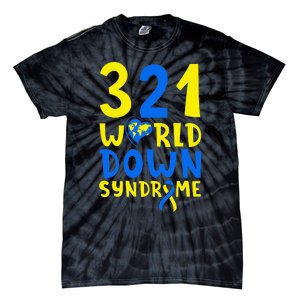 World Down Syndrome Day Awareness March 21 Tie-Dye T-Shirt