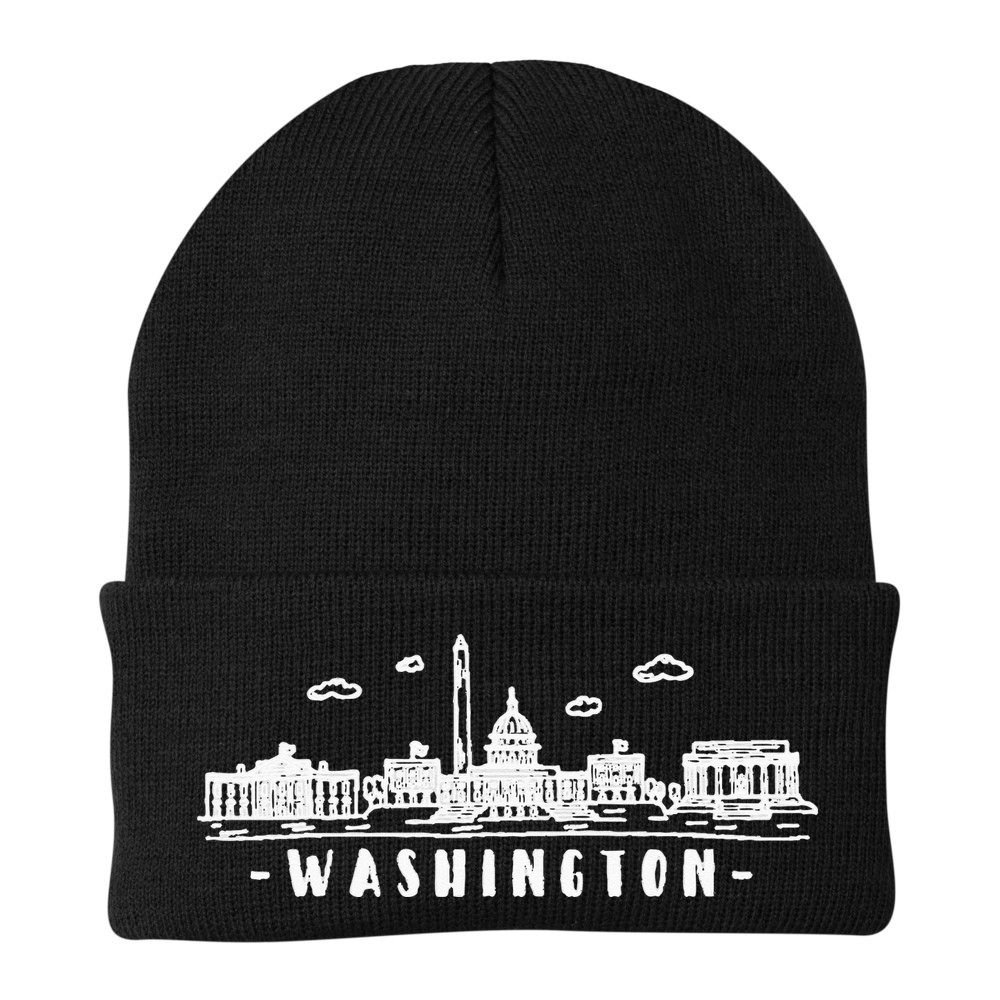 Washington DC Skyline Beanie