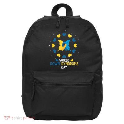 World Down Syndrome Day Awareness 16 in Basic Backpack