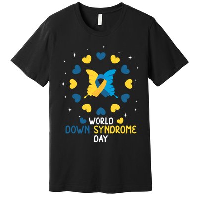 World Down Syndrome Day Awareness Premium T-Shirt