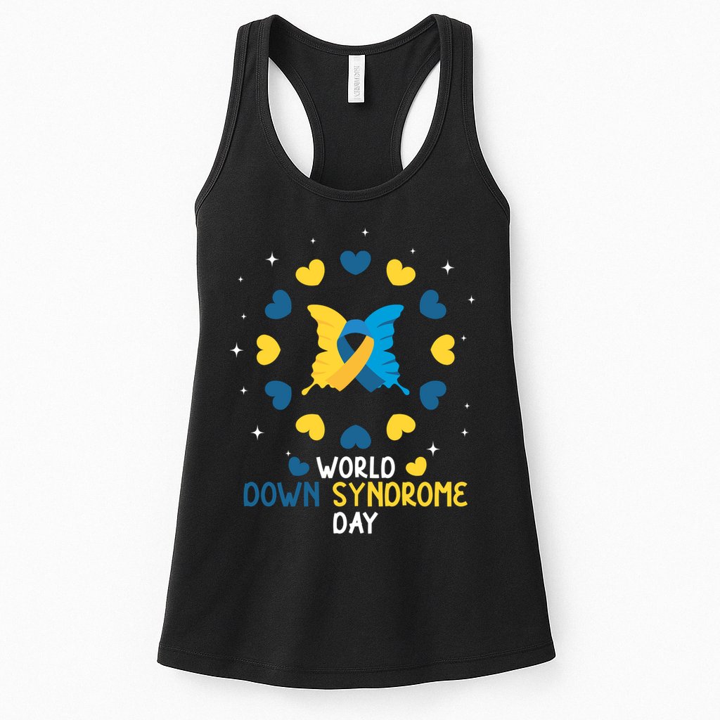 World Down Syndrome Day Awareness Womens Tank Top