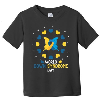 World Down Syndrome Day Awareness Toddler T-Shirt