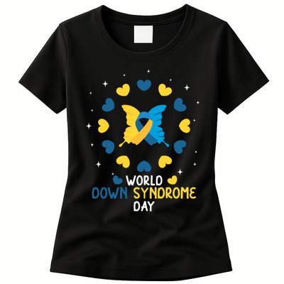 World Down Syndrome Day Awareness Womens T-Shirt