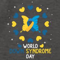 World Down Syndrome Day Awareness Vector Backpack