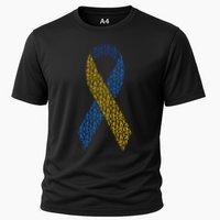 World Down Syndrome Day Awareness Ribbons Cooling Performance Crew T-Shirt