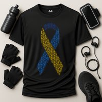 World Down Syndrome Day Awareness Ribbons Cooling Performance Crew T-Shirt