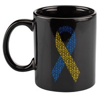 World Down Syndrome Day Awareness Ribbons 11oz C Handle Ceramic Mug