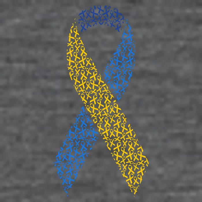 World Down Syndrome Day Awareness Ribbons Womens T-Shirt