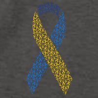 World Down Syndrome Day Awareness Ribbons Vector Backpack