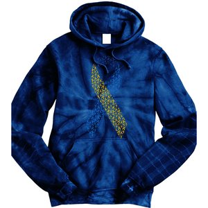 World Down Syndrome Day Awareness Ribbons Tie Dye Hoodie