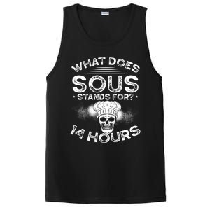 What Does ‘Sous’ Stand For 14 Hours Culinary School Chef Gift PosiCharge Competitor Tank