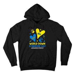 World Down Syndrome Day 321 Awareness Support Hoodie