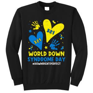 World Down Syndrome Day 321 Awareness Support Sweatshirt