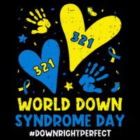 World Down Syndrome Day 321 Awareness Support Drawstring Bag
