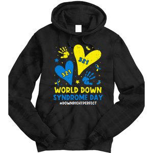 World Down Syndrome Day 321 Awareness Support Tie Dye Hoodie