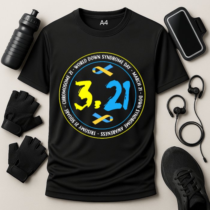 World Down Syndrome Day March 12st Cooling Performance Crew T-Shirt