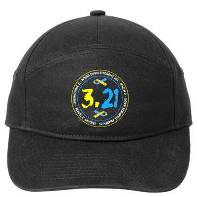 World Down Syndrome Day March 12st 7-Panel Snapback Hat