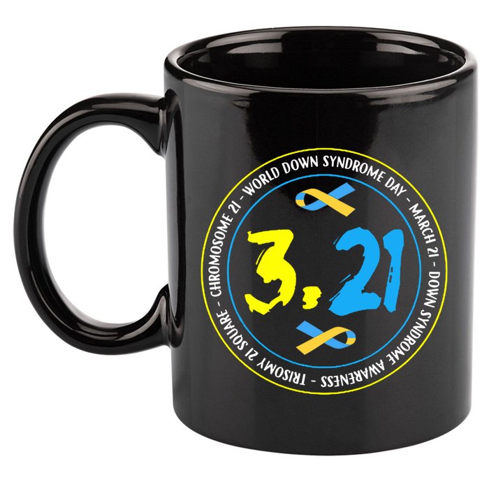 World Down Syndrome Day March 12st 11oz C Handle Ceramic Mug
