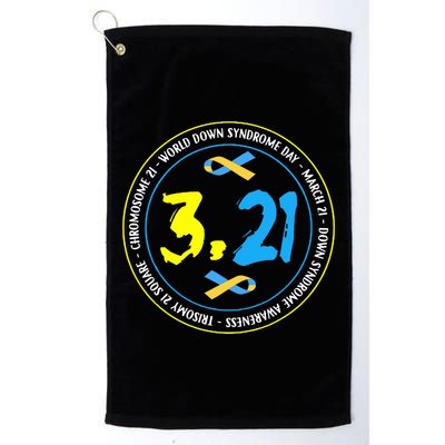 World Down Syndrome Day March 12st Golf Towel