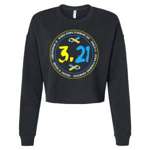 World Down Syndrome Day March 12st Cropped Pullover Crew