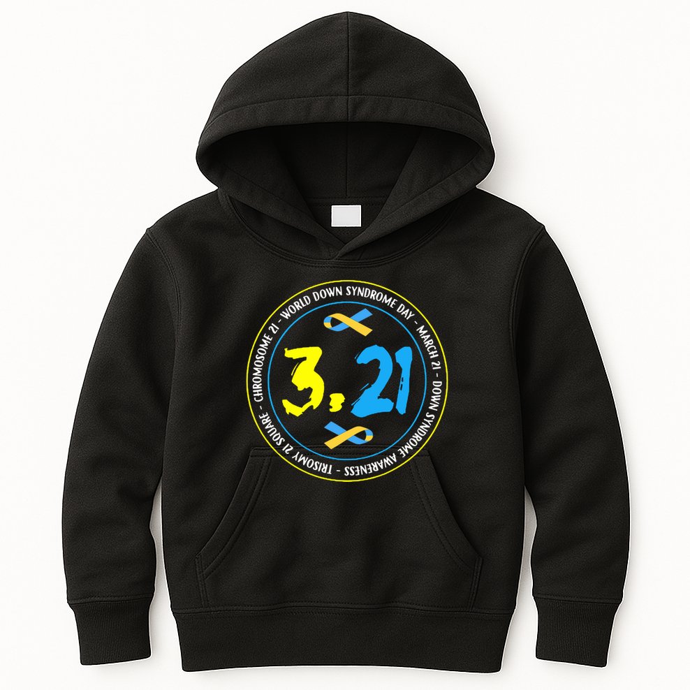 World Down Syndrome Day March 12st Kids Hoodie