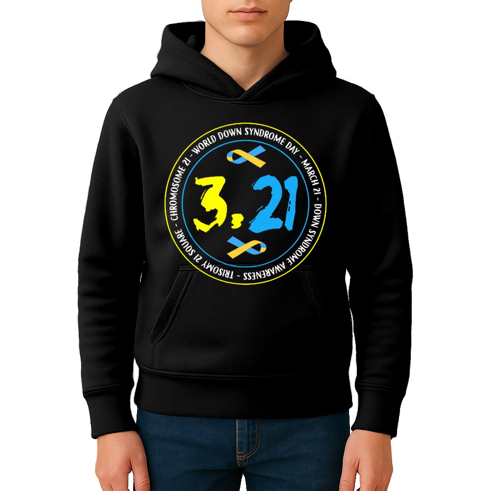 World Down Syndrome Day March 12st Kids Hoodie