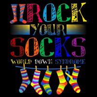 World Down Syndrome Day Rock Your Socks Globe Ribbon Wool Snapback Cap