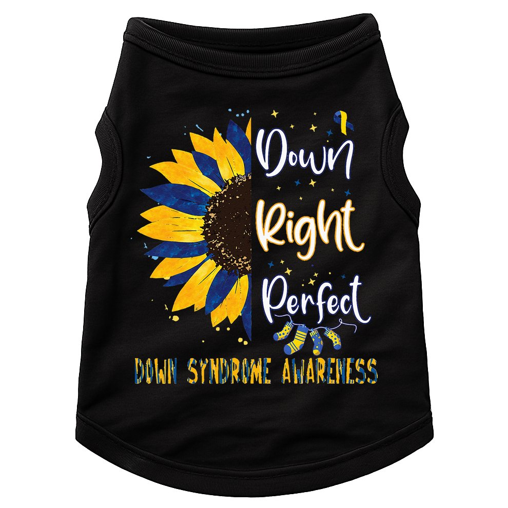 World Down Syndrome Day Awareness Socks 21 March Doggie Tank
