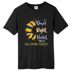 World Down Syndrome Day Awareness Socks 21 March Tall Fusion ChromaSoft Performance T-Shirt