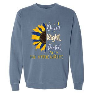 World Down Syndrome Day Awareness Socks 21 March Garment-Dyed Sweatshirt