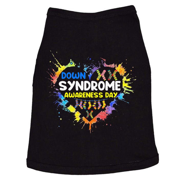 World Down Syndrome Day Awareness Socks 21 March Doggie Tank