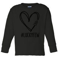 World Down Syndrome Awareness Day 3 Arrows Lucky Few Tattoo Toddler Long Sleeve Shirt