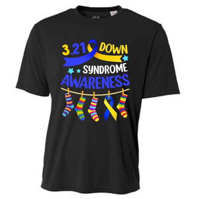 World Down Syndrome Day Awareness Socks 21 March Cooling Performance Crew T-Shirt