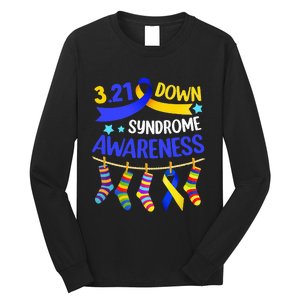 World Down Syndrome Day Awareness Socks 21 March Long Sleeve Shirt