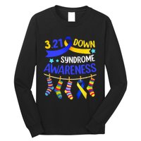 World Down Syndrome Day Awareness Socks 21 March Long Sleeve Shirt