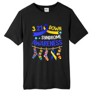 World Down Syndrome Day Awareness Socks 21 March Tall Fusion ChromaSoft Performance T-Shirt