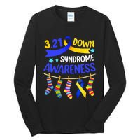 World Down Syndrome Day Awareness Socks 21 March Tall Long Sleeve T-Shirt