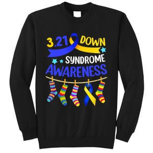 World Down Syndrome Day Awareness Socks 21 March Tall Sweatshirt