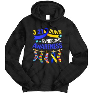 World Down Syndrome Day Awareness Socks 21 March Tie Dye Hoodie