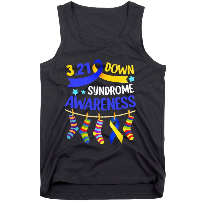 World Down Syndrome Day Awareness Socks 21 March Tank Top